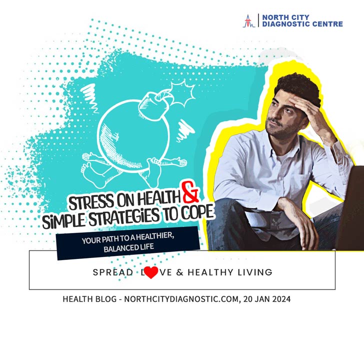 a man in stress - featured image for the blog Stress on Health and Simple Strategies to Cope